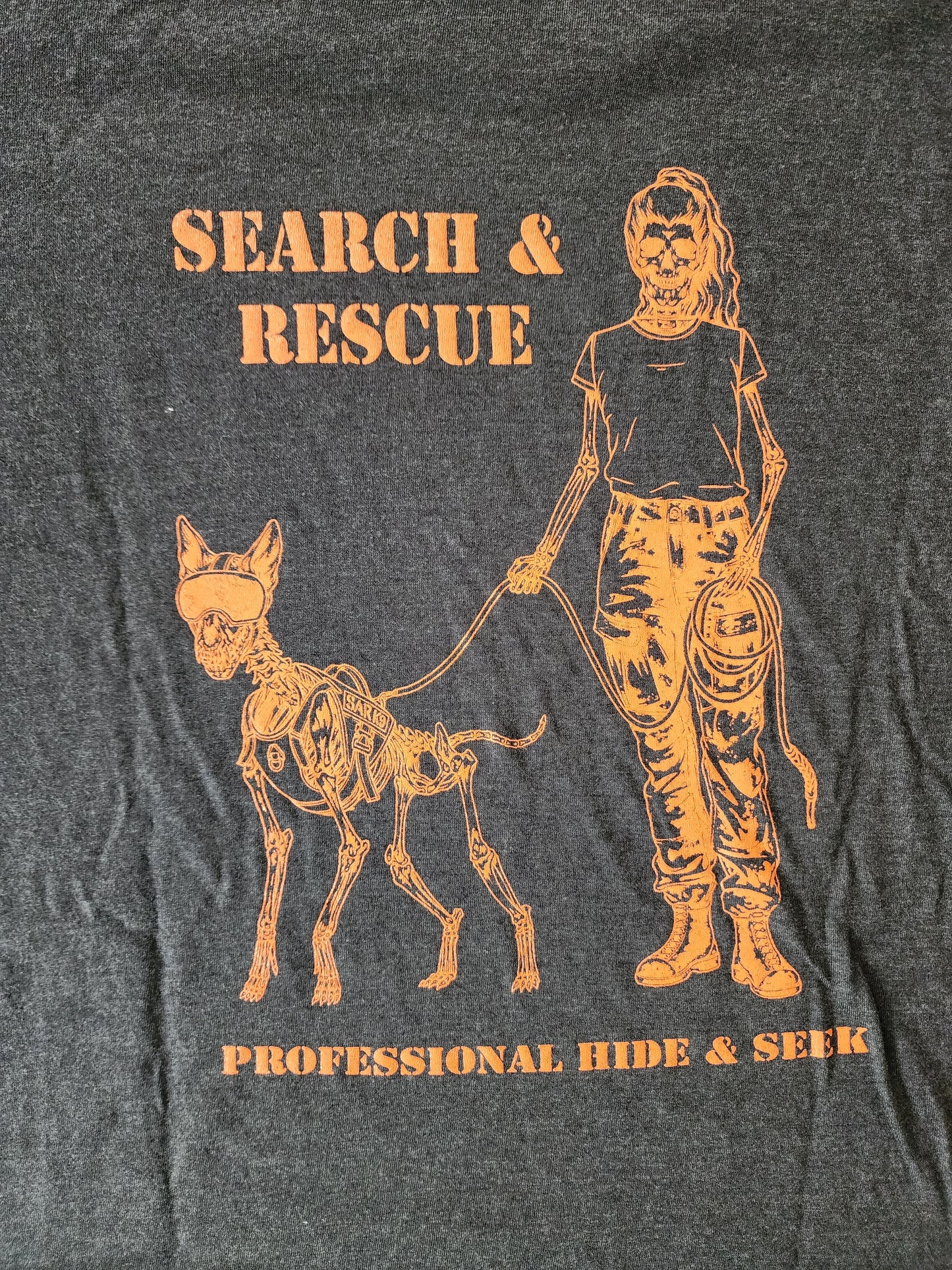 Search & Rescue Dog Handler Tee Shirt