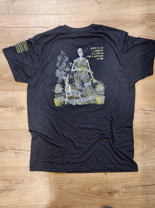 Warrior in Garden T Shirt