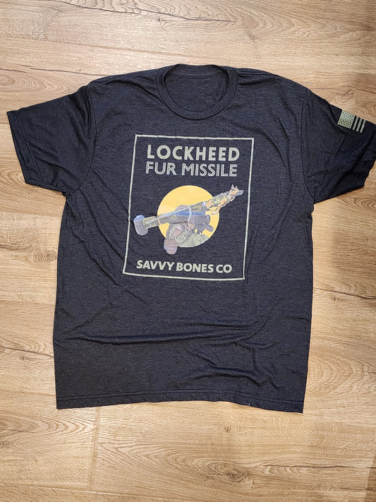 Fur Missile- Lockheed Fur Missile T-Shirt