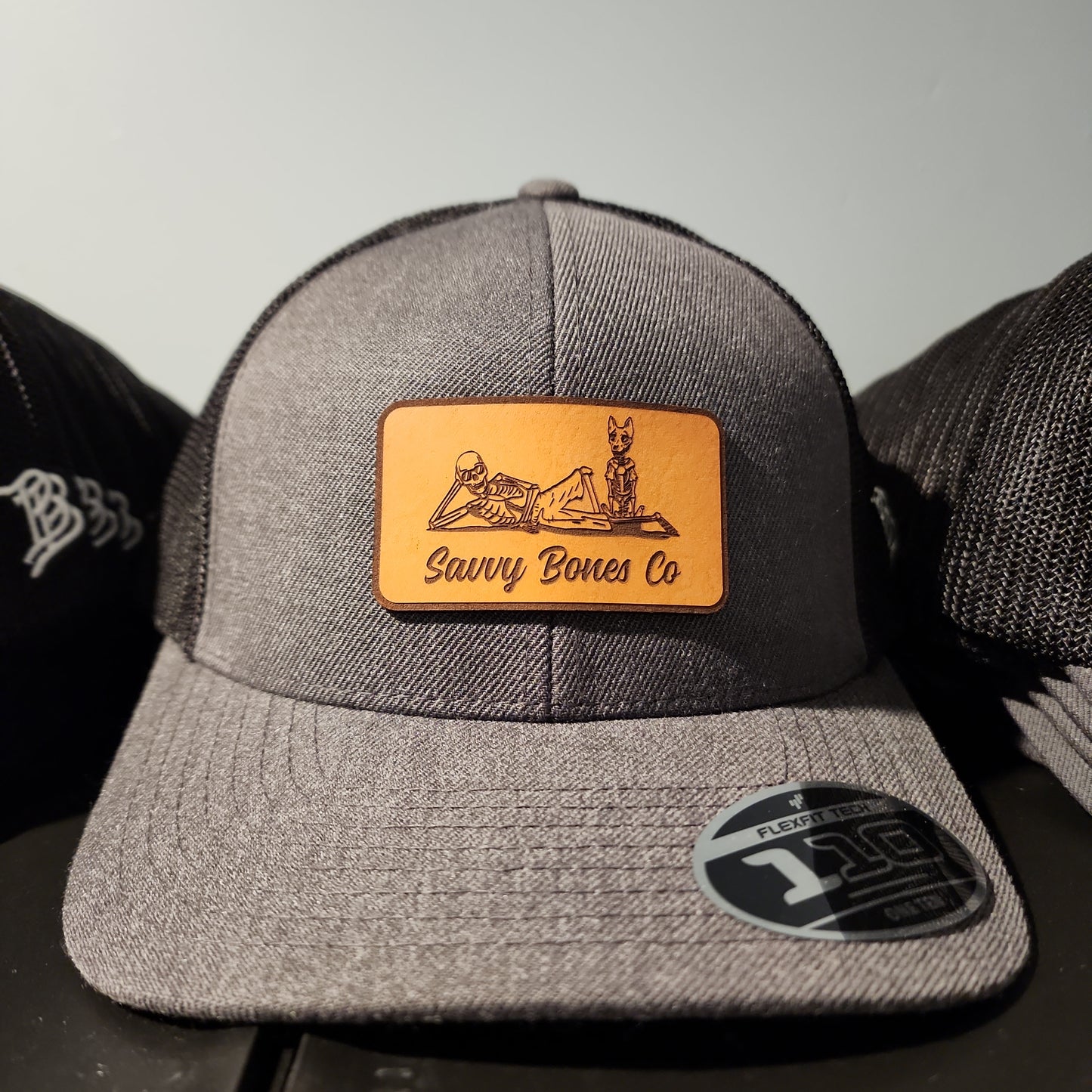 Trucker Hat -Savvy Bones Logo