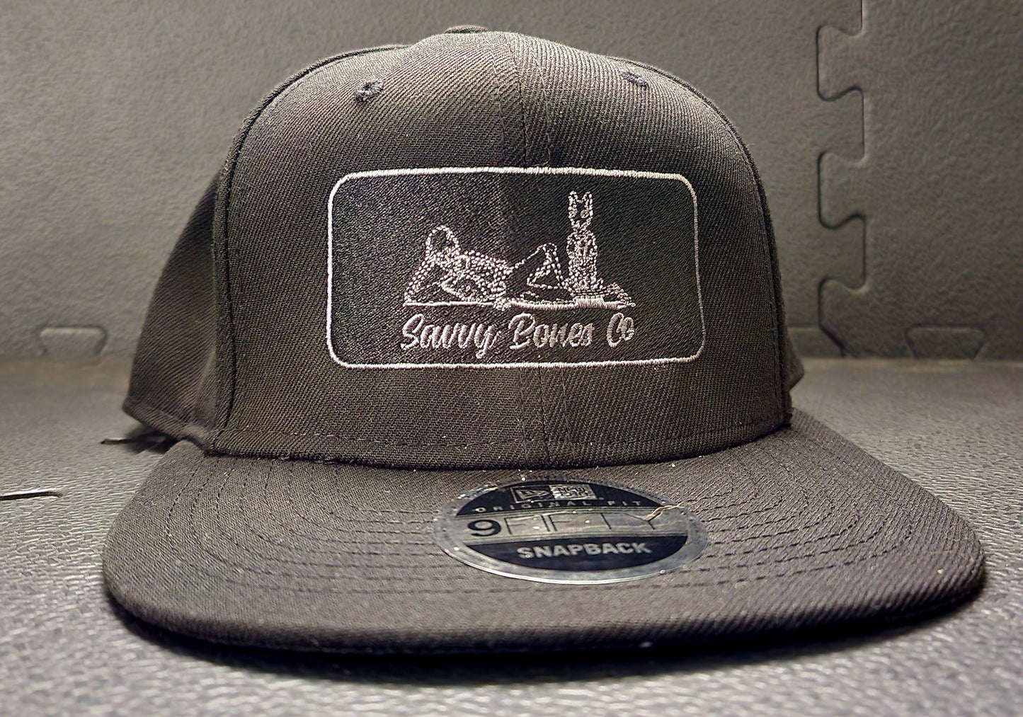 Savvy Bones  Hat-Embroided Patch