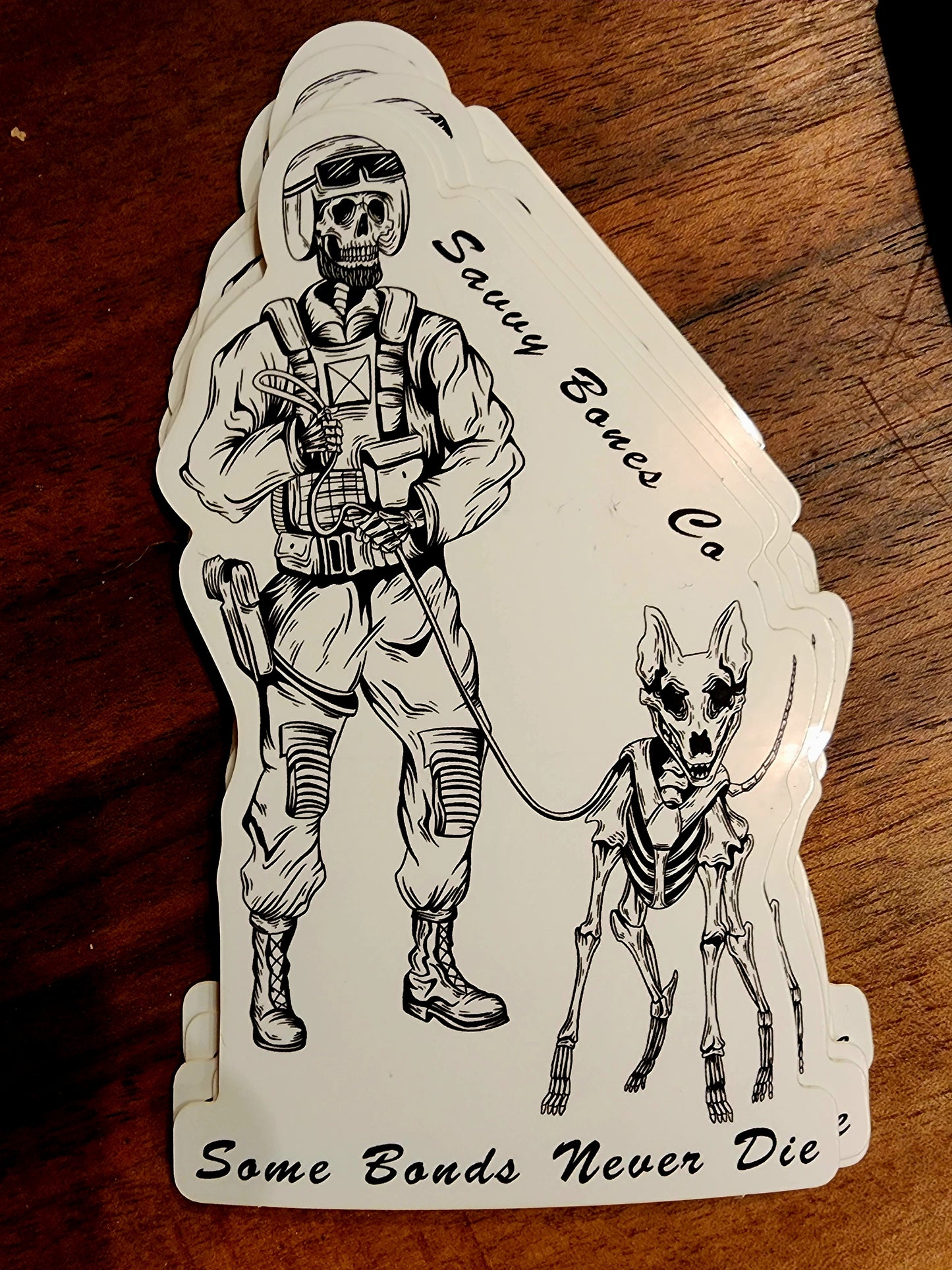 Sticker - Military K9 Handler - Some Bonds Never Die