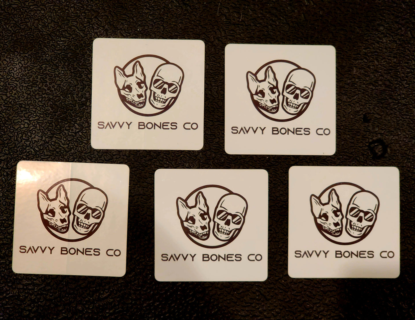 Sticker -Savvy Bones 2 Heads