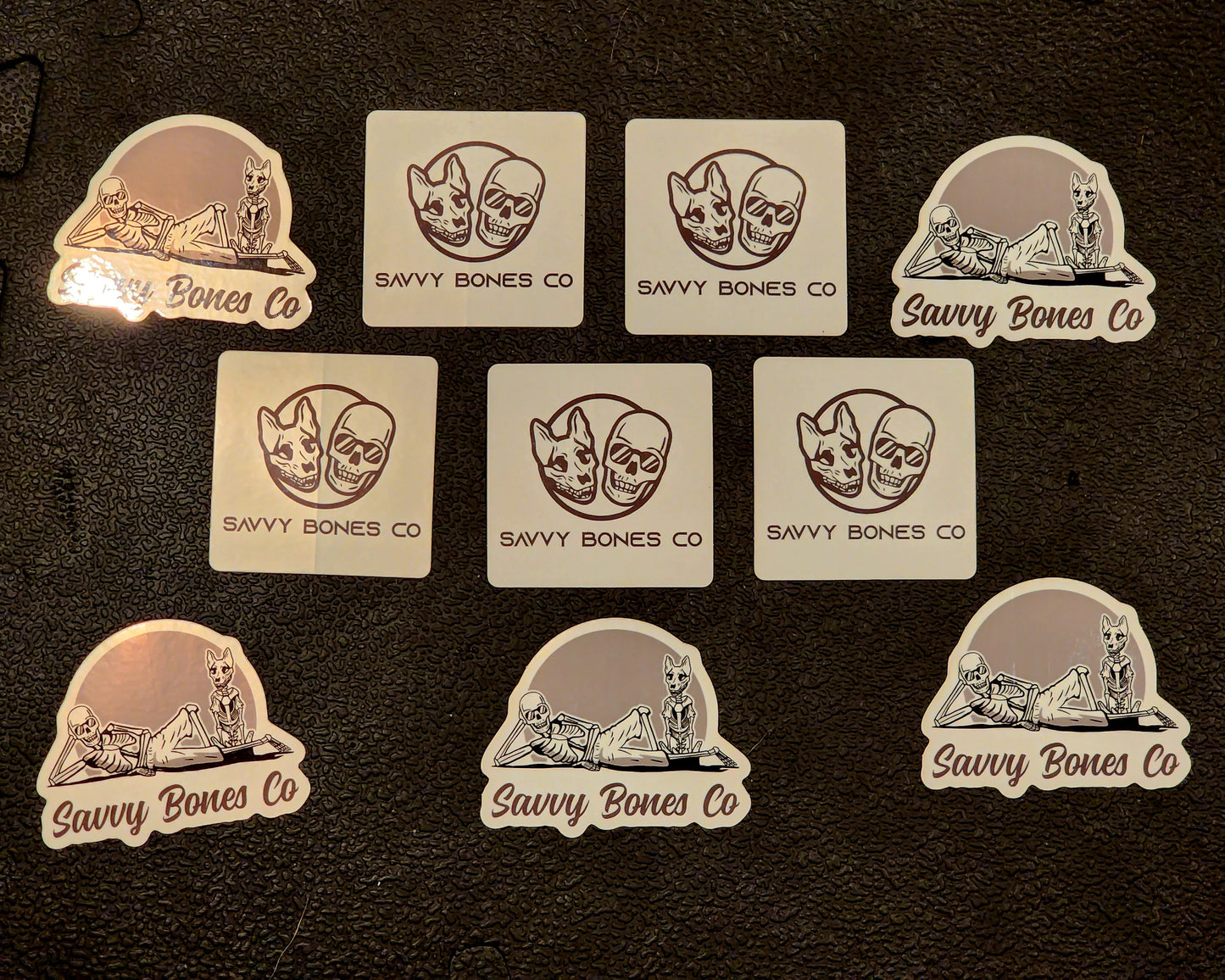 Sticker -Savvy Bones 2 Heads